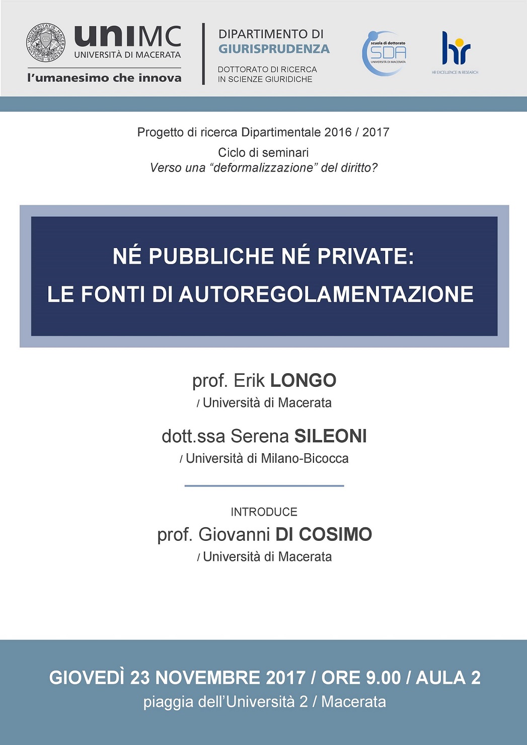 Nè pubbliche nè private: le fonti di autoregolamentazione